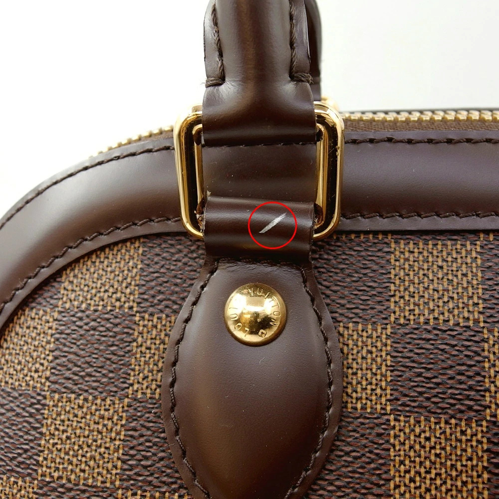 Louis Vuitton Trevi 2way Shoulder Bag Damier Ebene Brown